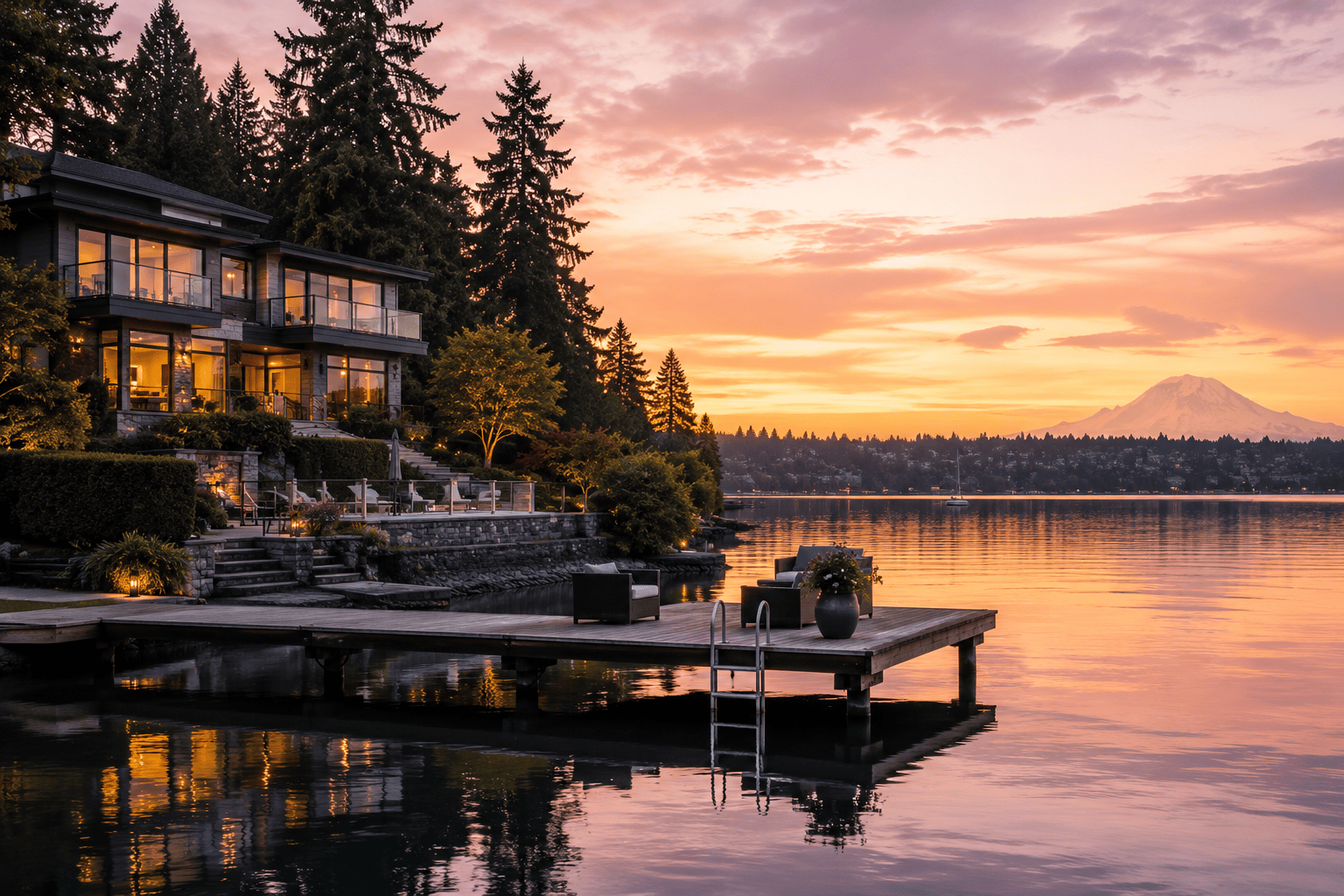 Seattle Waterfront Homes: Lake Washington, Lake Union & Puget Sound (2026 Buyer's Guide)